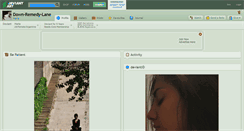 Desktop Screenshot of down-remedy-lane.deviantart.com