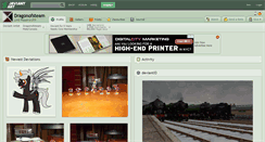 Desktop Screenshot of dragonofsteam.deviantart.com