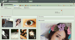 Desktop Screenshot of icolorfulmisery.deviantart.com