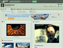 Tablet Screenshot of baselmahmoud.deviantart.com