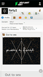 Mobile Screenshot of forty2.deviantart.com