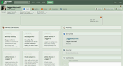 Desktop Screenshot of jaggermaxwell.deviantart.com