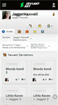 Mobile Screenshot of jaggermaxwell.deviantart.com
