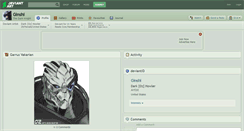 Desktop Screenshot of ginshi.deviantart.com