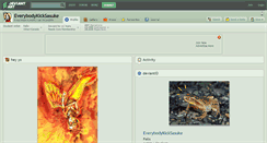 Desktop Screenshot of everybodykicksasuke.deviantart.com