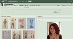 Desktop Screenshot of chibianitablake.deviantart.com