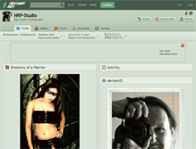 Tablet Screenshot of nrp-studio.deviantart.com