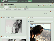 Tablet Screenshot of kettle-rocking-one.deviantart.com