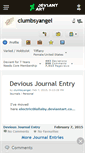 Mobile Screenshot of clumbsyangel.deviantart.com