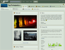 Tablet Screenshot of fog-photography.deviantart.com