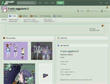 Tablet Screenshot of ll-epic-eggplants-ll.deviantart.com