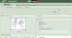 Desktop Screenshot of lnd-comix.deviantart.com