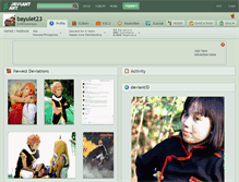 Tablet Screenshot of bayulet23.deviantart.com