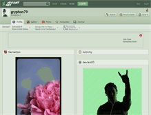 Tablet Screenshot of gryphon79.deviantart.com