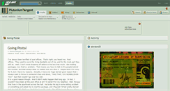 Desktop Screenshot of plutoniumtangent.deviantart.com