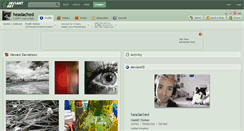 Desktop Screenshot of headached.deviantart.com