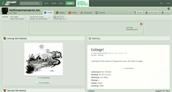 Desktop Screenshot of mothmanmenueverjon.deviantart.com