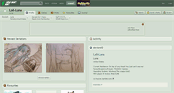 Desktop Screenshot of loli-luna.deviantart.com