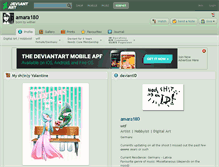 Tablet Screenshot of amara180.deviantart.com