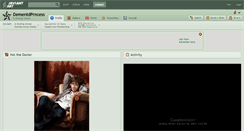 Desktop Screenshot of dementdprncess.deviantart.com