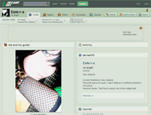 Tablet Screenshot of essie-r-a.deviantart.com