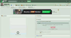 Desktop Screenshot of misterv84.deviantart.com