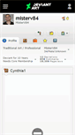 Mobile Screenshot of misterv84.deviantart.com