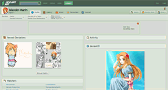 Desktop Screenshot of islander-marin.deviantart.com
