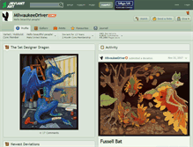 Tablet Screenshot of milwaukeedriver.deviantart.com