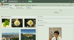 Desktop Screenshot of emk424.deviantart.com