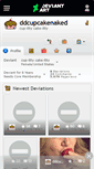 Mobile Screenshot of ddcupcakenaked.deviantart.com