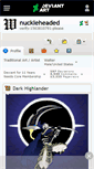 Mobile Screenshot of nuckleheaded.deviantart.com
