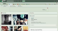 Desktop Screenshot of habi-r.deviantart.com