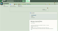 Desktop Screenshot of morphapoph.deviantart.com