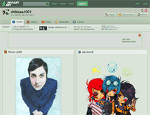 Tablet Screenshot of chibiusa1001.deviantart.com