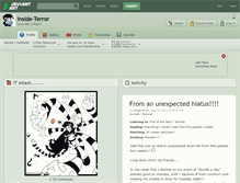 Tablet Screenshot of inside-terror.deviantart.com