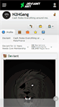 Mobile Screenshot of n2hgang.deviantart.com
