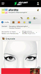 Mobile Screenshot of afordite.deviantart.com