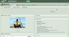 Desktop Screenshot of benjo-kun.deviantart.com