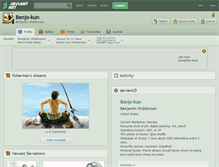 Tablet Screenshot of benjo-kun.deviantart.com