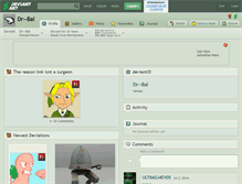 Tablet Screenshot of dr--bal.deviantart.com