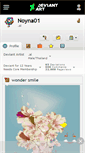 Mobile Screenshot of noyna01.deviantart.com