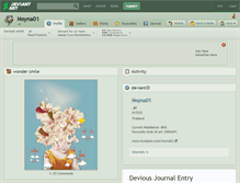 Tablet Screenshot of noyna01.deviantart.com