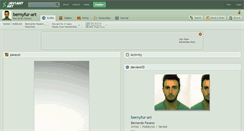 Desktop Screenshot of bernyfur-art.deviantart.com