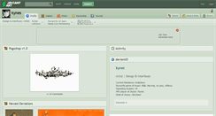 Desktop Screenshot of kynes.deviantart.com