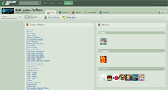 Desktop Screenshot of code-lyoko-fanfics.deviantart.com