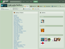 Tablet Screenshot of code-lyoko-fanfics.deviantart.com