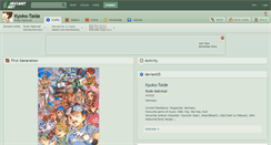 Desktop Screenshot of kyoko-taide.deviantart.com