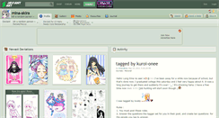 Desktop Screenshot of mina-akira.deviantart.com