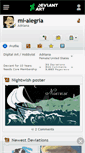 Mobile Screenshot of mi-alegria.deviantart.com